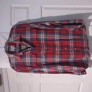 Lucky Brand mens button up classic fit size XXL. Saturday stretch